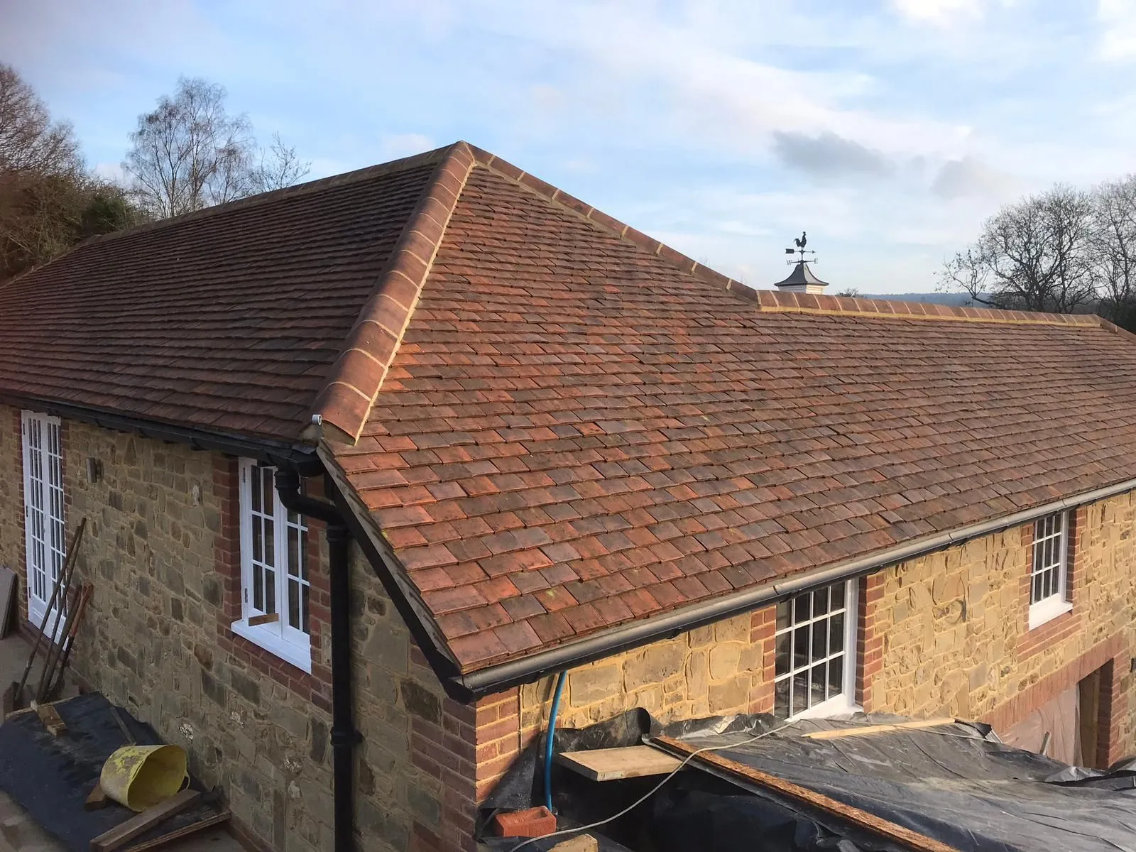 tiled roofing in woking